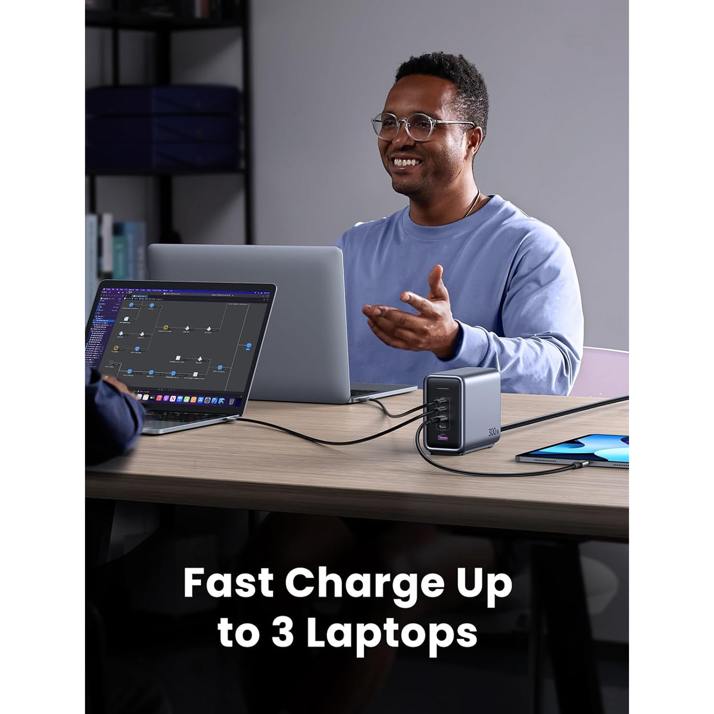 شاحن يوجرين نيكسود بقوة 300 واط 5 منافذ / 90903B