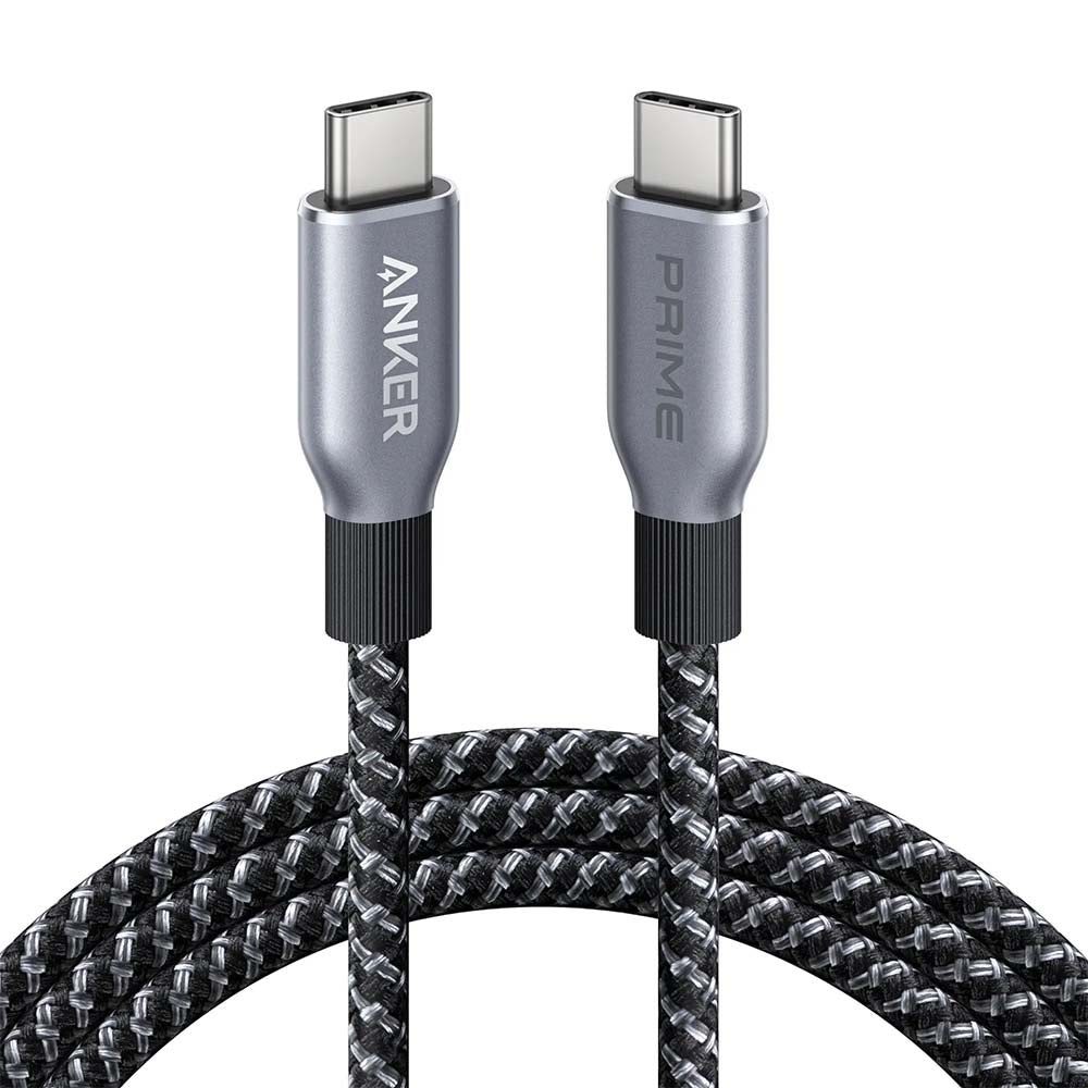 Anker Prime USB-C To USB-C Cable 240W 0.9m Upcycled Braided Cable A88E2011