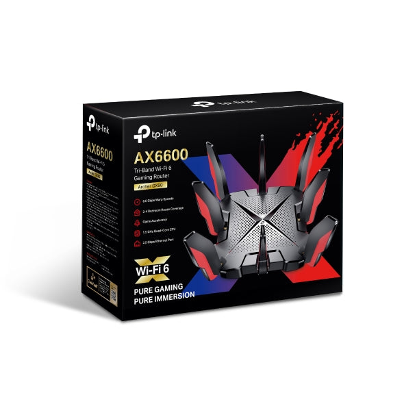TP-Link GX90 / AX6600 Wi-Fi 6 Tri-Band Gaming Router / Archer GX90