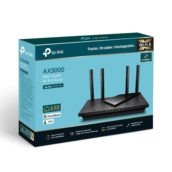 جهاز راوتر Archer AX55 Pro / AX3000 Wi-Fi 6
