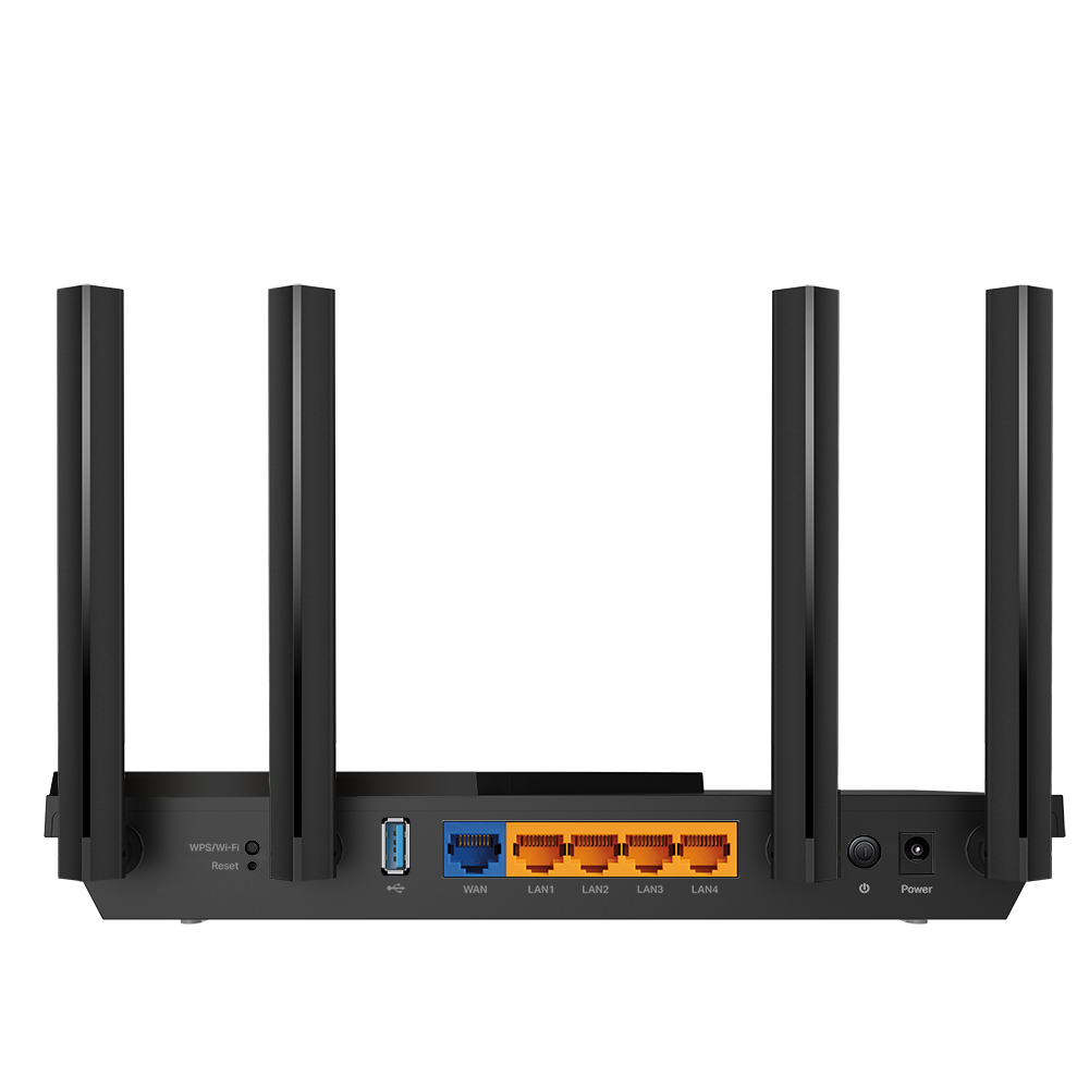 راوتر تي بي لينك ثنائي النطاق جيجابت واي فاي 6 / AX3000- AX55
