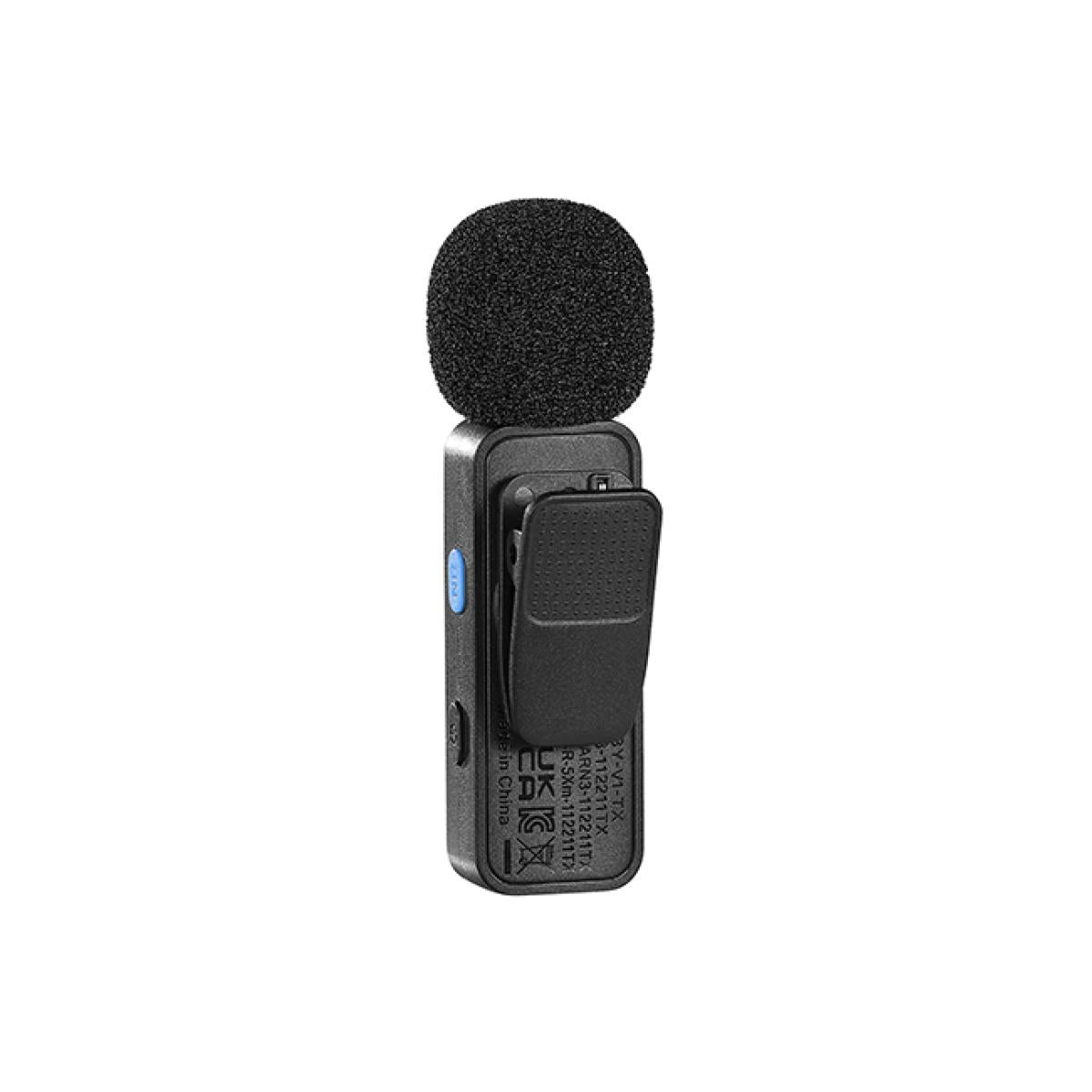 نظام ميكروفون لاسلكي BOYA BY-V2 Ultracompact 2.4GHz لجهاز iPhone (ميكروفونان)