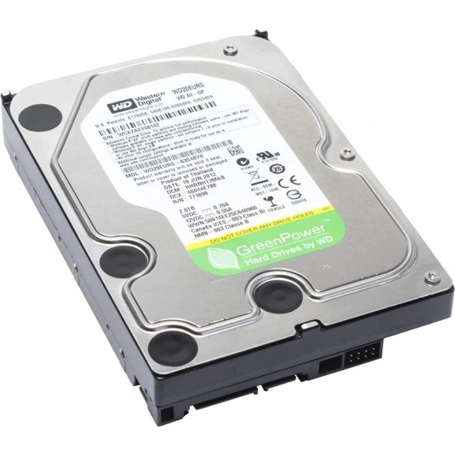 WD Green Internal Hard Drive | Storage for NVR and DVR