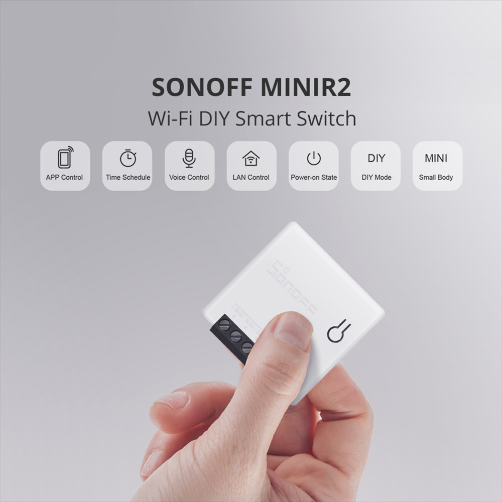 مفتاح ذكي صغير قدرة 10 امبير / MINIR2