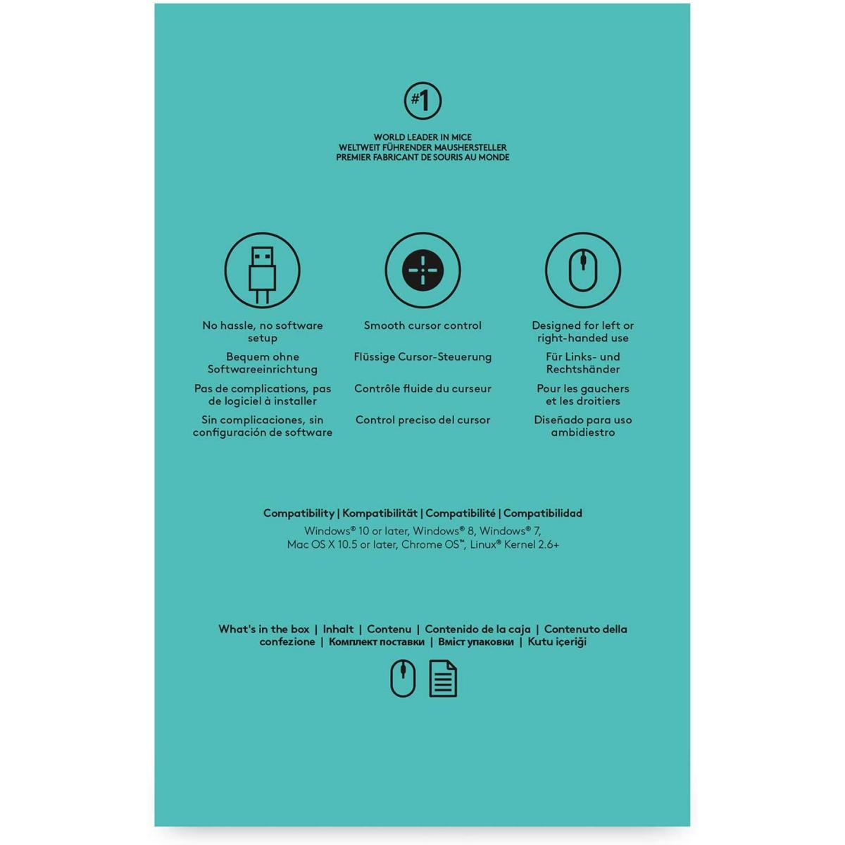 Logitech M90 Wired Mouse