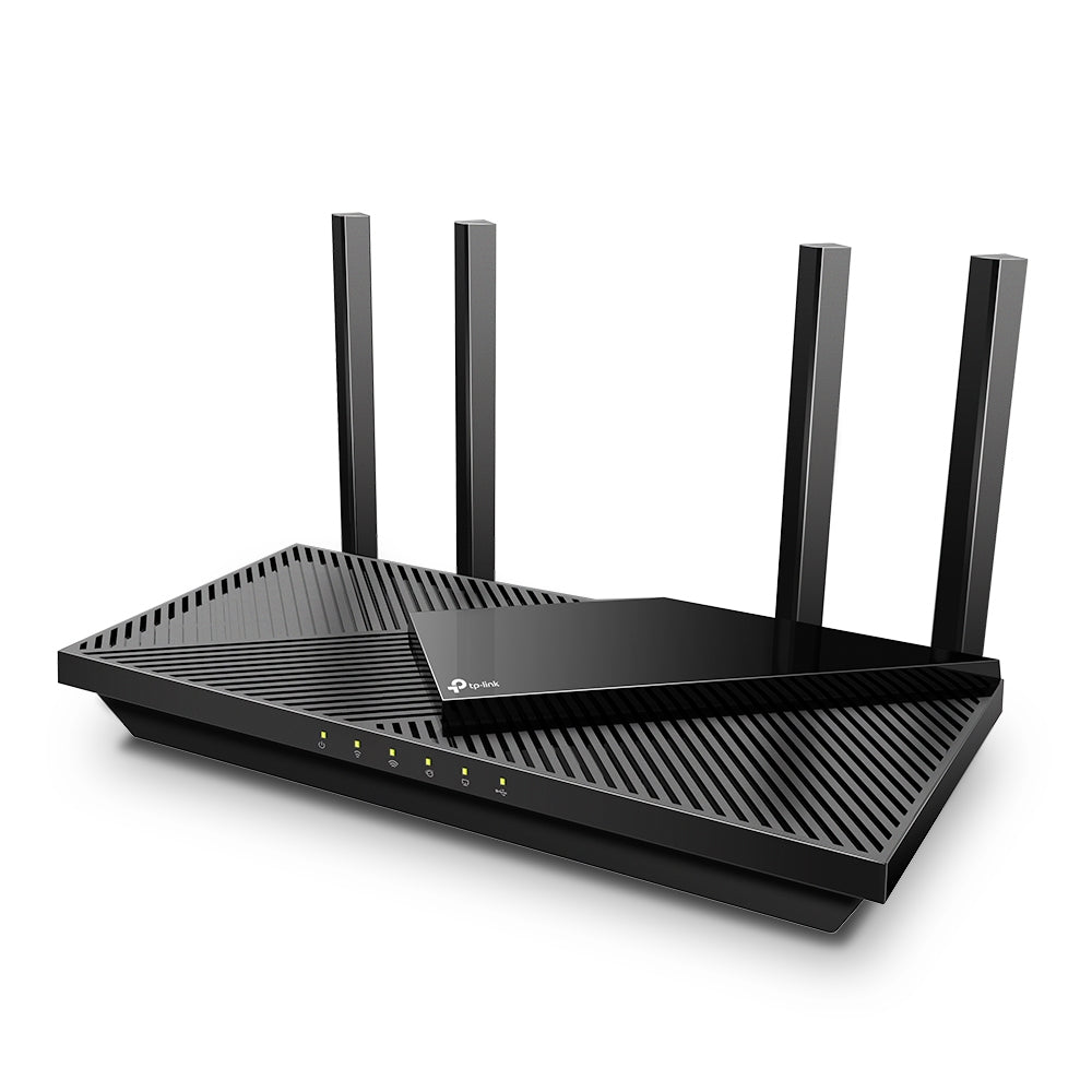 راوتر تي بي لينك ثنائي النطاق جيجابت واي فاي 6 / AX3000- AX55