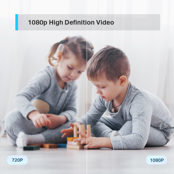 Tapo 2mp Indoor Pan/Tilt Home Security Wi-Fi Camera TC70