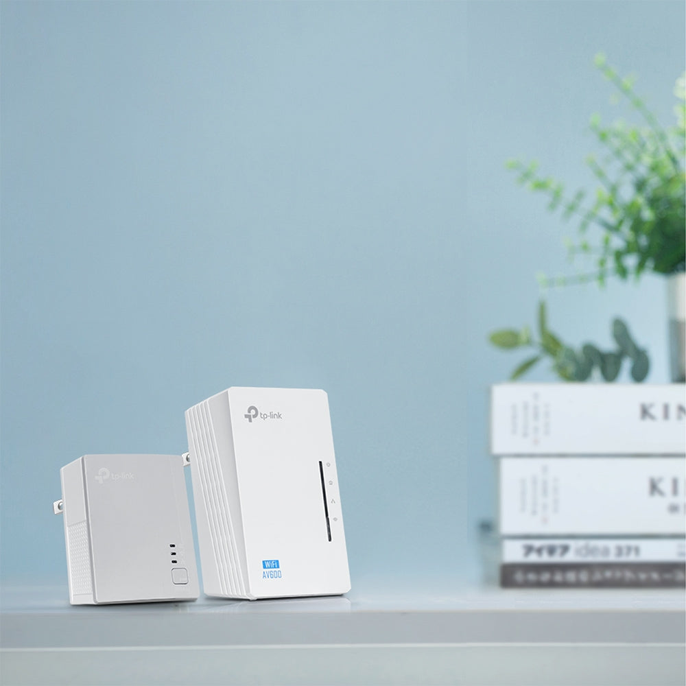 موسع نطاق شبكة باستخدام خطوط الكهرباء يدعم سرعة لغاية 300 كيجا بت / TL-WPA4220KIT