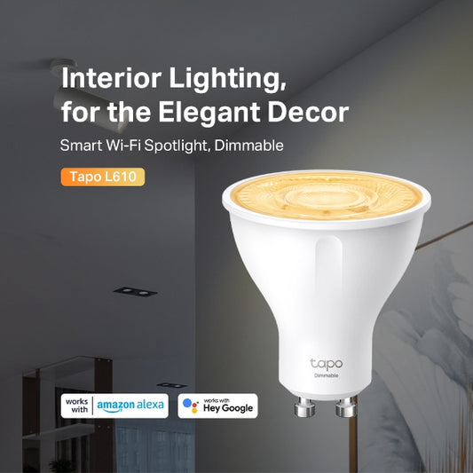 Tapo Smart Wi-Fi Spotlight, Dimmable / Tapo L610