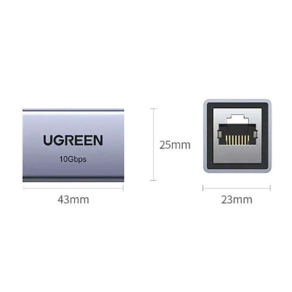 UGREEN RJ45 Ethernet Connector 1-Pack - NW116