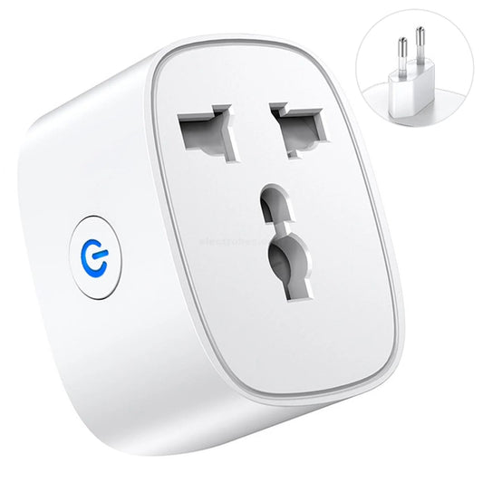 Tuya 16A Wi-Fi Smart Plug with Energy Monitoring Universal