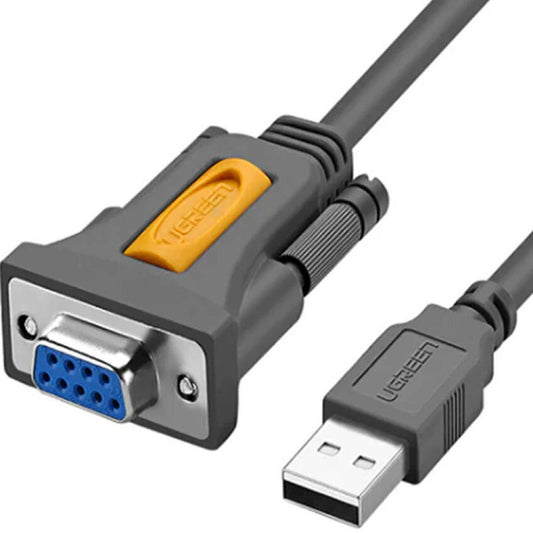 UGREEN USB To DB9 RS-232 Serial Female Adapter 1.5m - CR104-20201