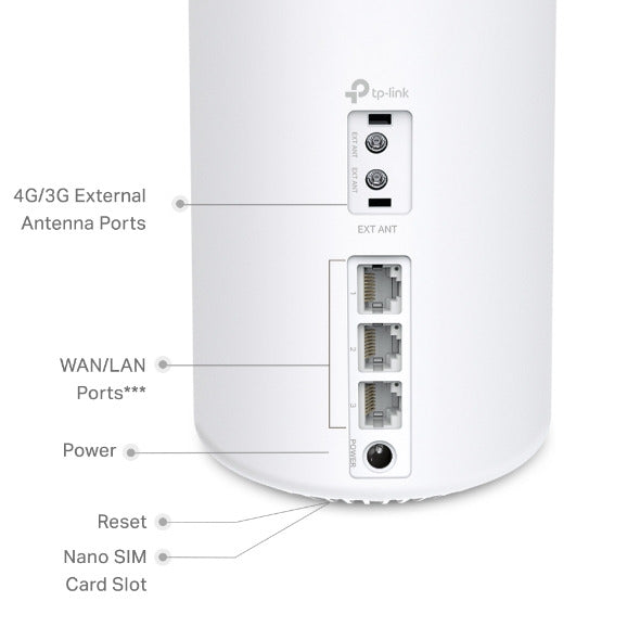 TP-Link Deco X10-4G | بوابة WiFi 6 AX1500 4G+