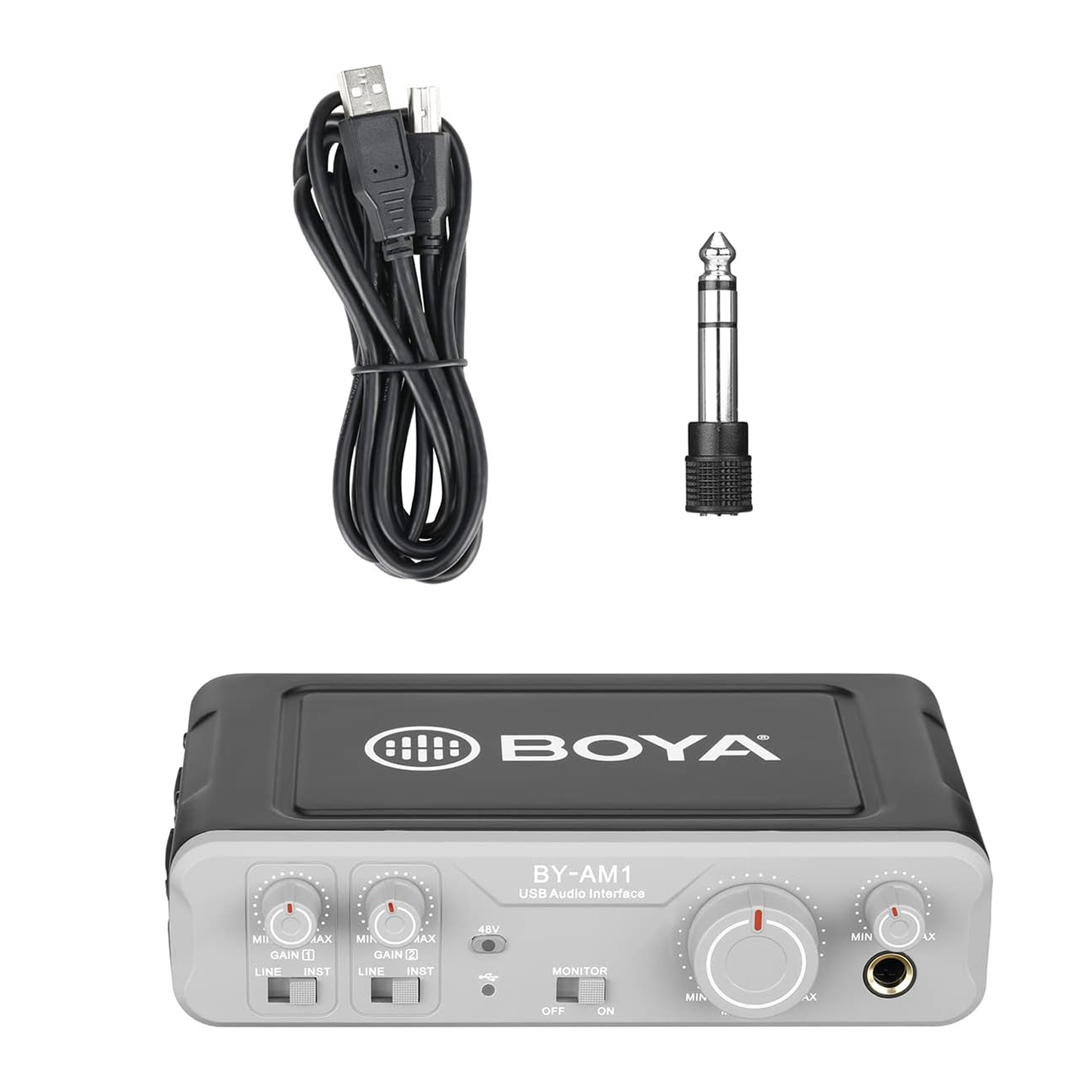 خلاط الصوت ثنائي القناة Boya BY-AM1