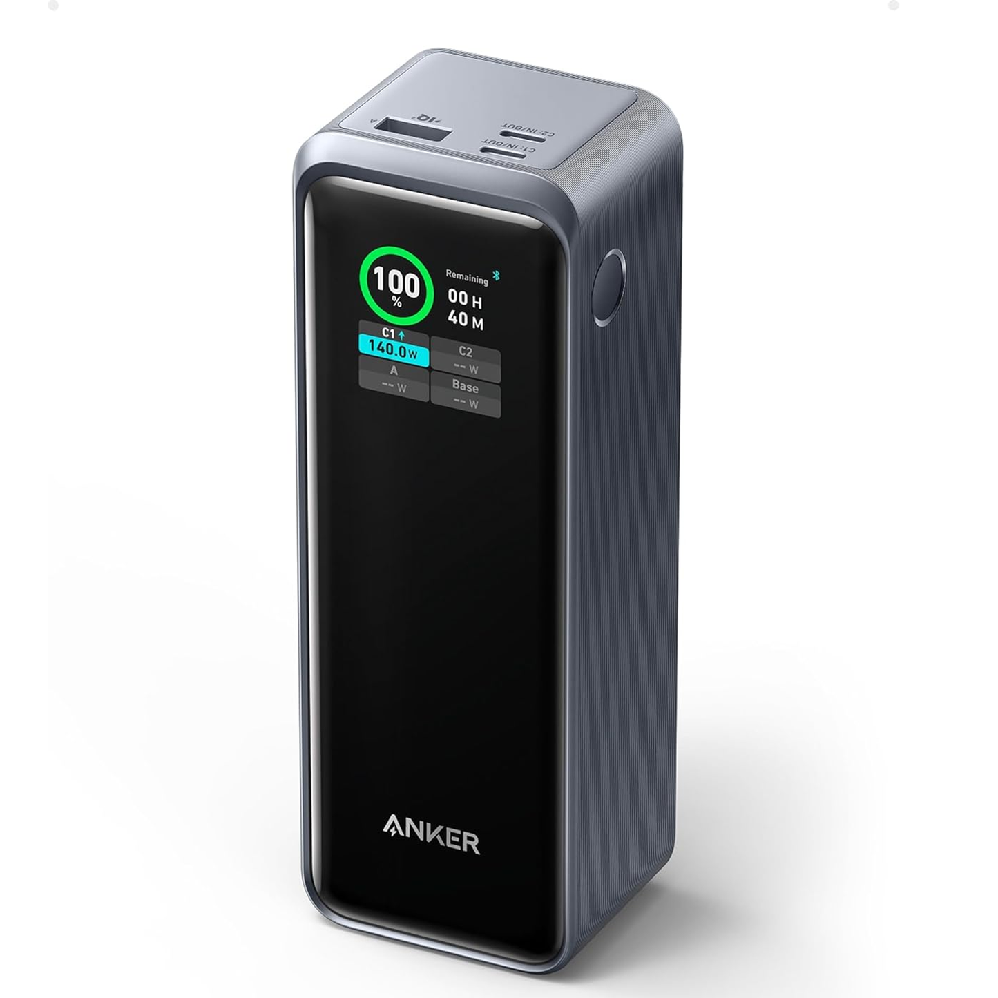 Anker Prime Power Bank 27,650mAh (250W, 3-Port, App Control & Smart Display)