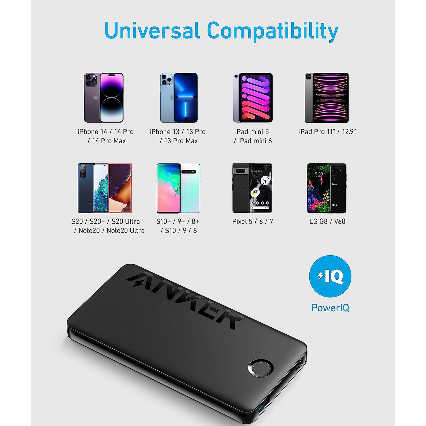 Anker 323 USB-C Power Bank (PowerCore PIQ)
