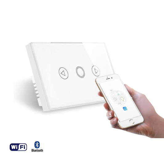Tuya Curtain Smart Switch (White /Black) (US /MK)