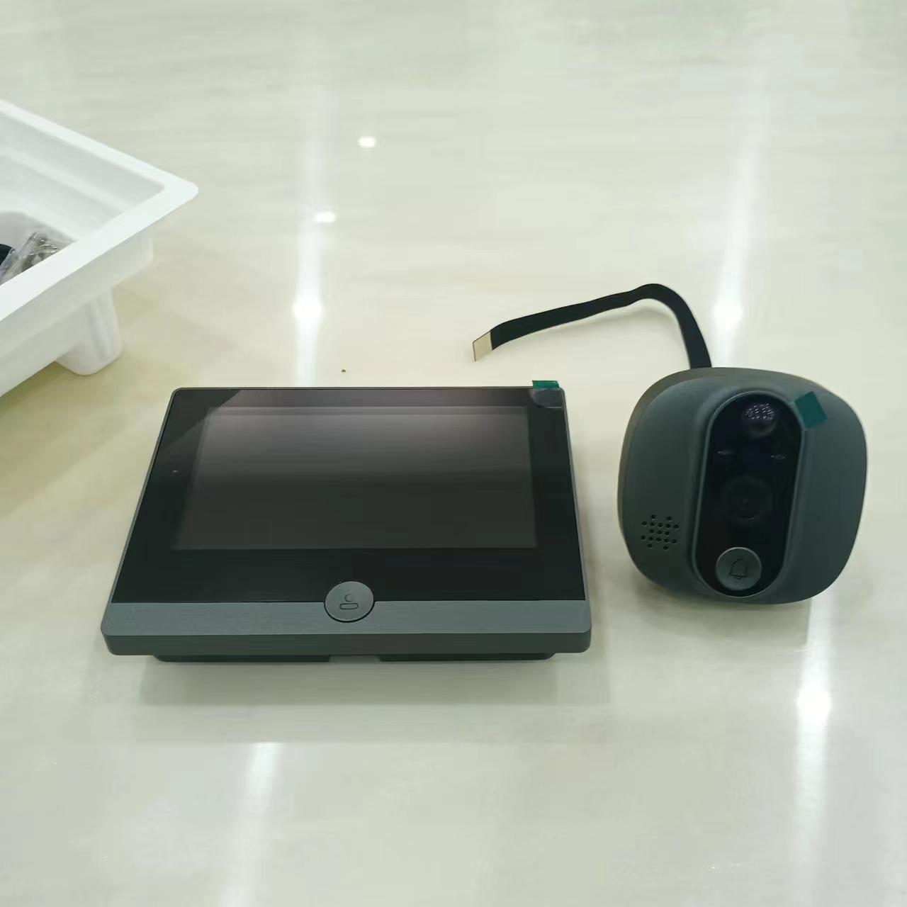 Smart Security Door Viewer with Peephole Camera |Tuya