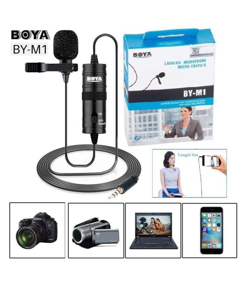 ميكروفون لافاليير BOYA BY-M1 Micro-Cravate