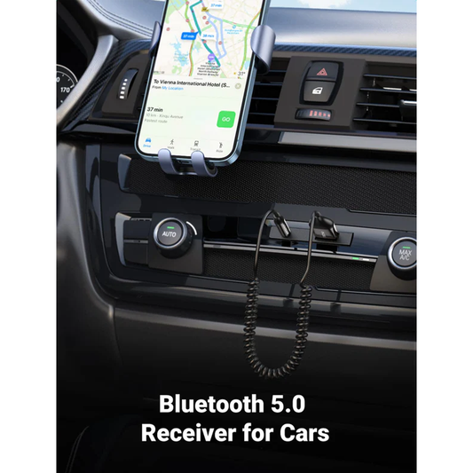 UGREEN Car Bluetooth 5.0 Receiver Audio Adapter Black(5.0) / 70601
