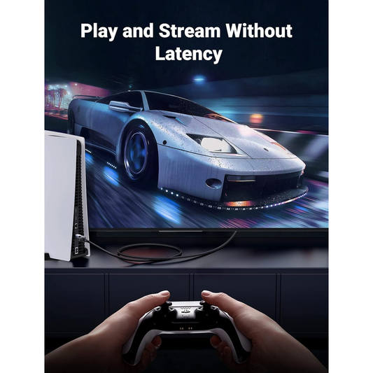 كابلات شبكة محمية من يوجرين |UGREEN CAT8 Shielded Round Braided Cable Modular Plugs| NW153