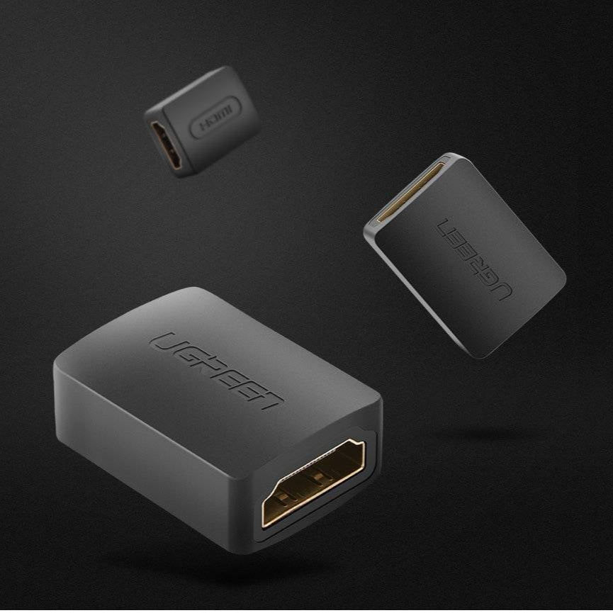 محول HDMI أنثى إلى أنثى من UGREEN (أسود) / 20107