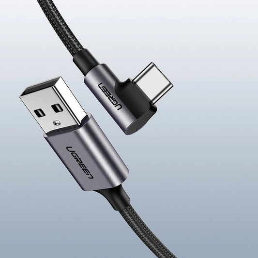 Ugreen USB A to C Quick Charging Cable (Black) / 60126-60127-60128