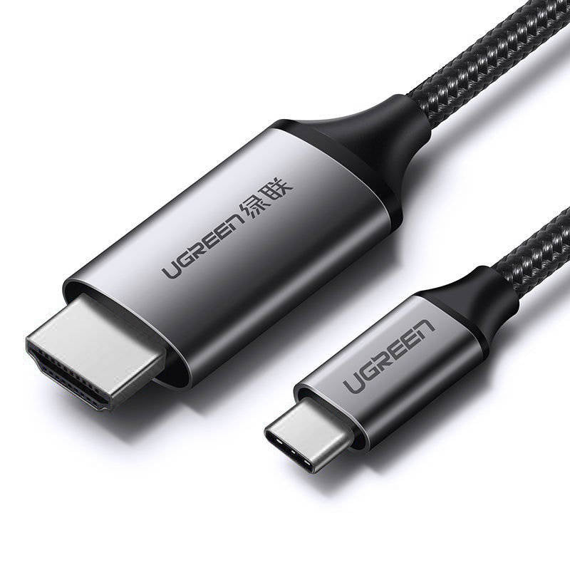 Ugreen cable HDMI cable - USB Type C 4K 60 Hz 1.5 m black-gray /50570