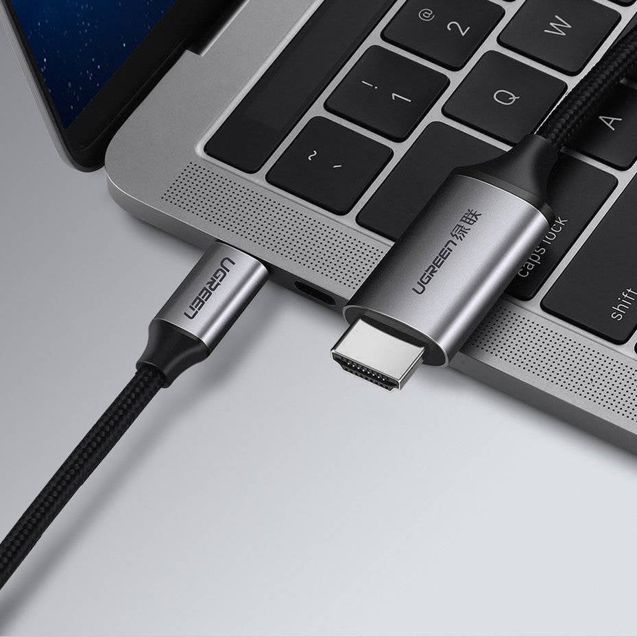 Ugreen cable HDMI cable - USB Type C 4K 60 Hz 1.5 m black-gray /50570