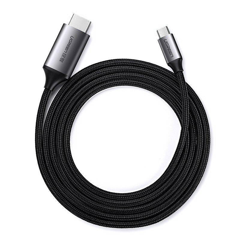 Ugreen cable HDMI cable - USB Type C 4K 60 Hz 1.5 m black-gray /50570