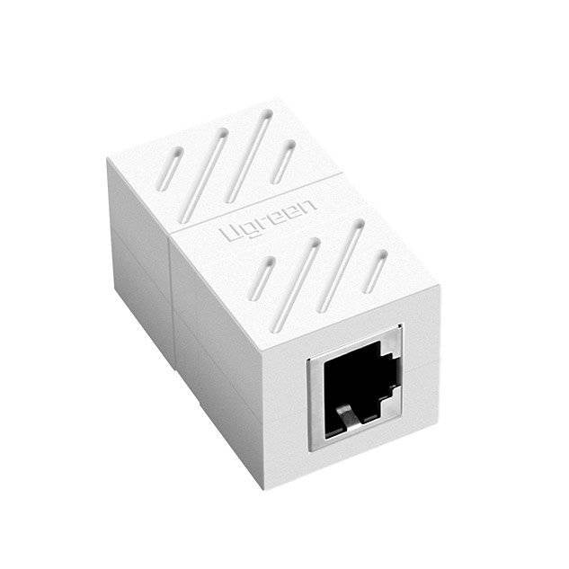 UGREEN RJ45 Network Keystone Jack Inline Coupler Female to Female 1pcs - NW114