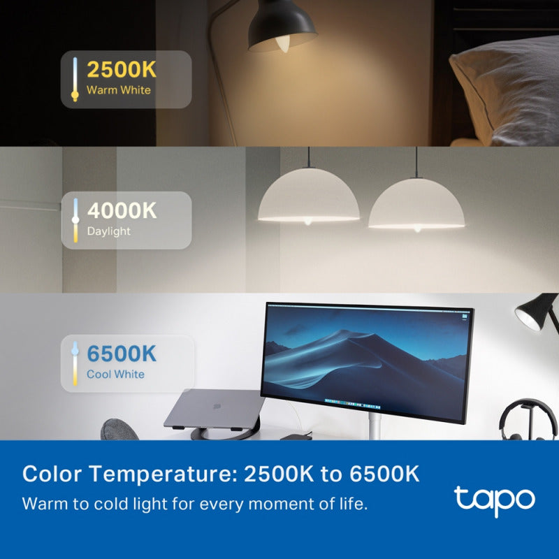 Tp-Link Tapo L430C(2-pack) | Smart Light Bulb, Multicolor