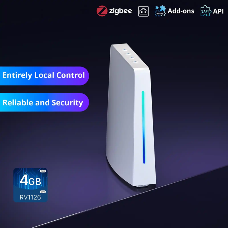 جهاز Sonoff iHost AIBridge-26 Smart Home Hub (ذاكرة وصول عشوائي 4 جيجابايت) - تحكم محلي مع دعم Zigbee وWiFi وMatter
