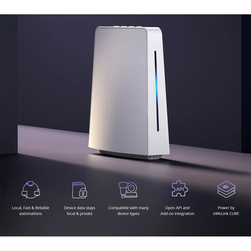 جهاز Sonoff iHost AIBridge-26 Smart Home Hub (ذاكرة وصول عشوائي 4 جيجابايت) - تحكم محلي مع دعم Zigbee وWiFi وMatter