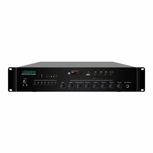 DSPPA 120W 6 Zones USB/SD/FM Mixer Amplifier /MP212U