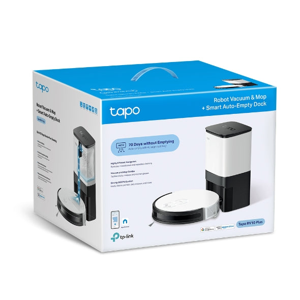 Robot Vacuum & Mop + Smart Auto-Empty Dock / Tapo RV10 Plus