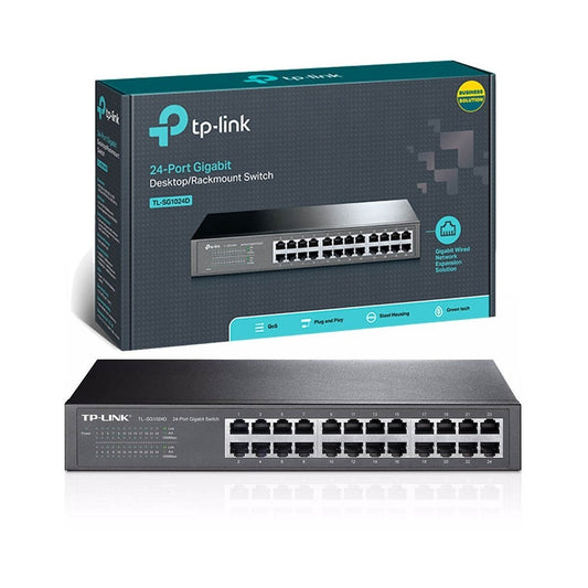 TP-Link 24-Port Gigabit Desktop/Rackmount Switch / TL-SG1024D
