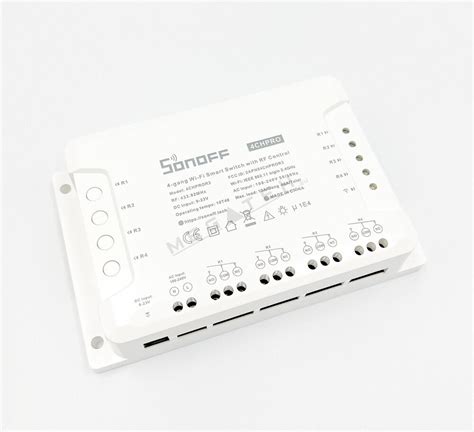 مفتاح ذكي رباعي النطاق مزود بخاصية Wi-Fi مع التحكم في التردد اللاسلكي 40 أمبير / 4CHPROR3