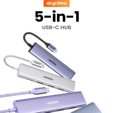UGREEN Revodok 5-in-1 USB C Hub (PD 100W, 4K@30Hz) / CM478