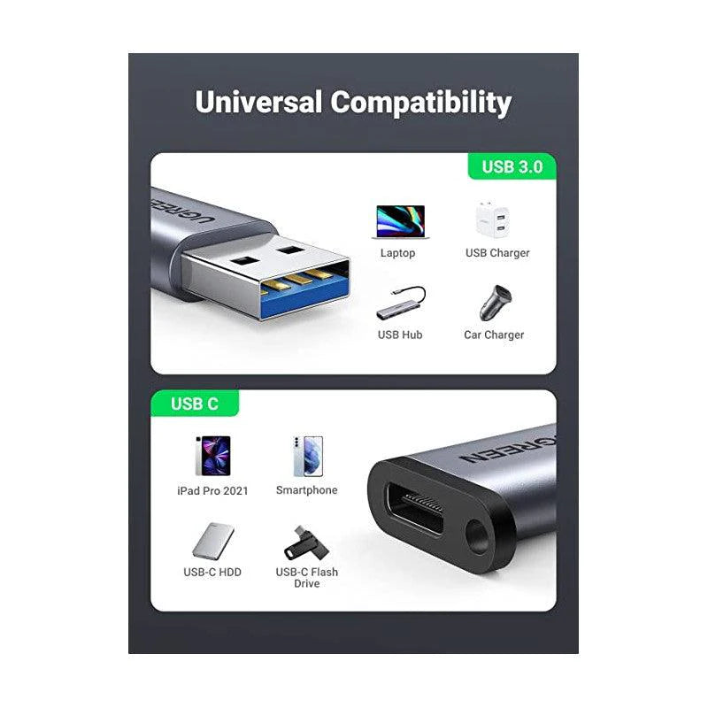 US276 / 50533 محول UGREEN USB-A 3.0 إلى USB-C (OTG)