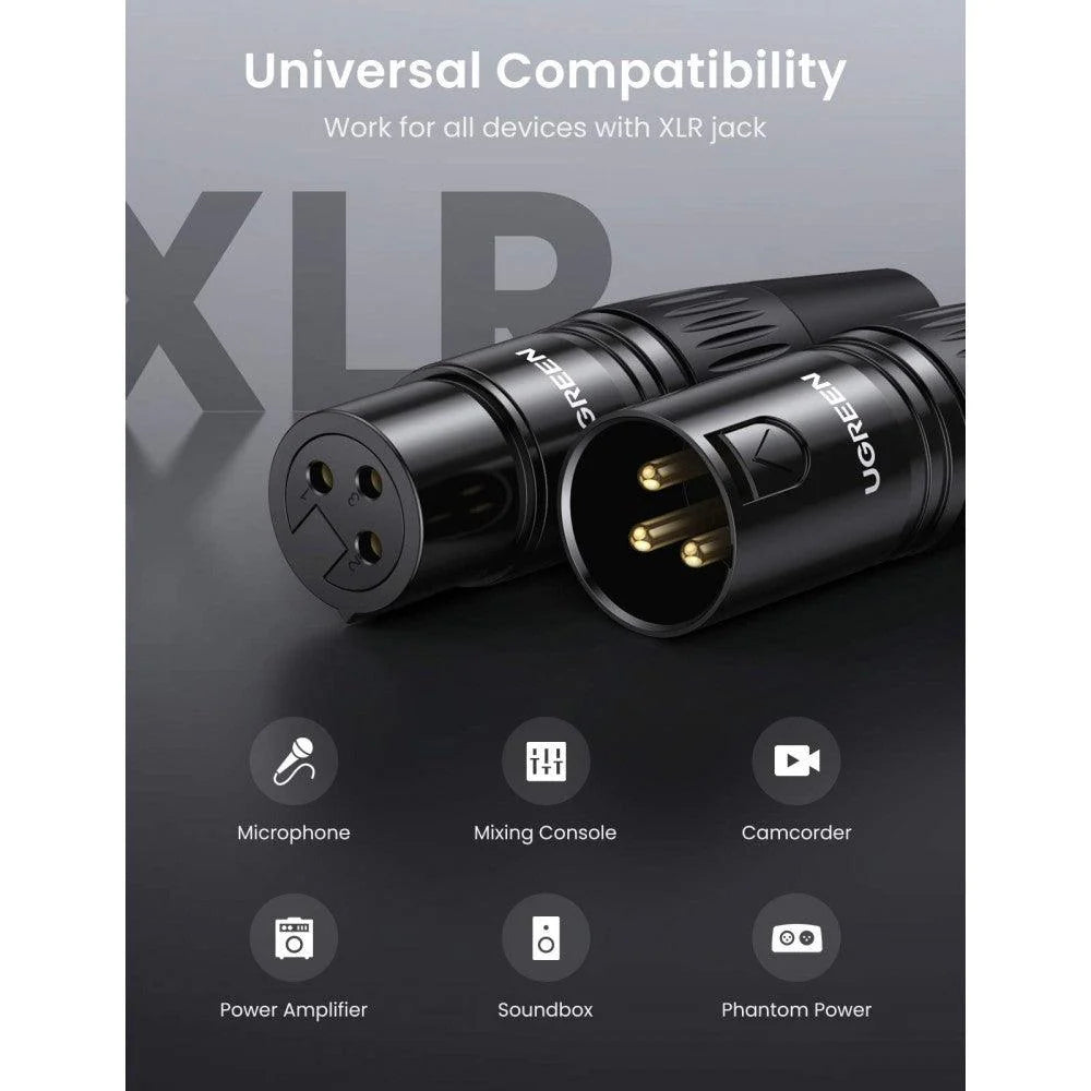 UGREEN Cannon Male Connector / 80440
