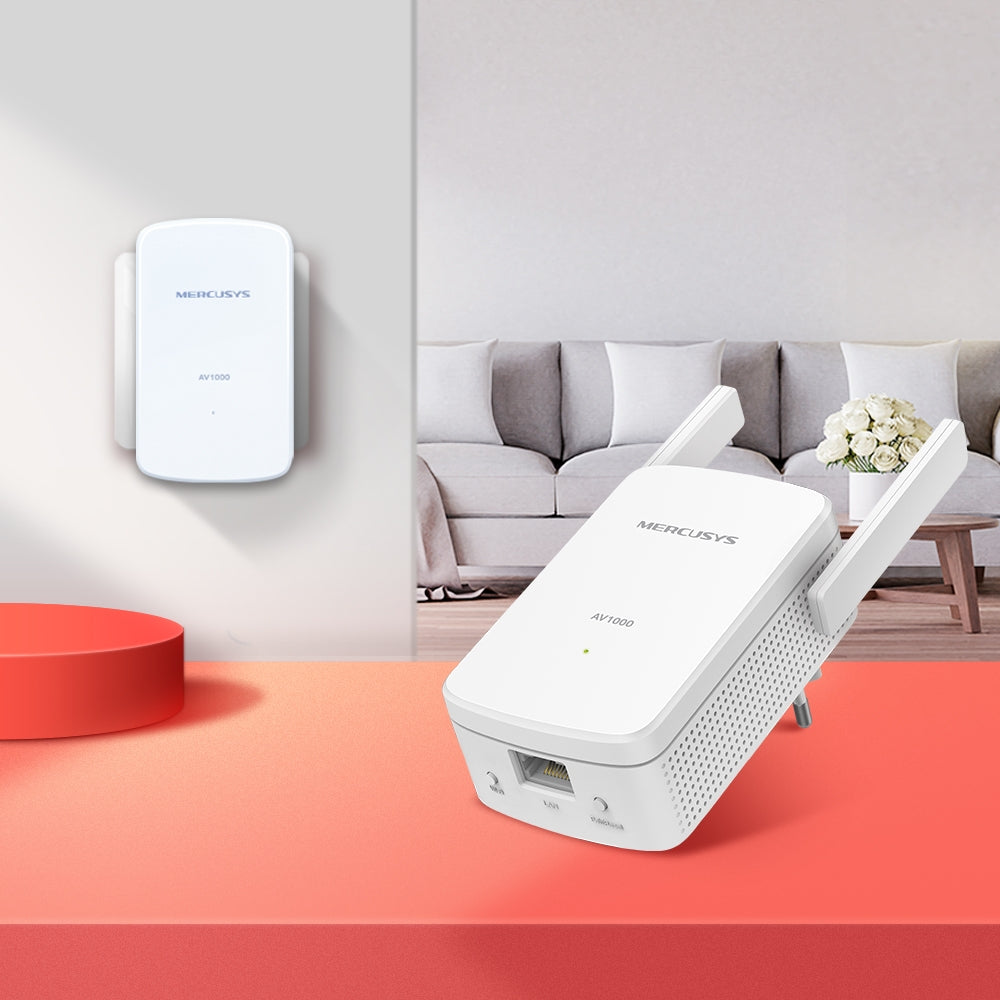  موسع نطاق شبكة باستخدام خطوط الكهرباء  / Mercusys MP510