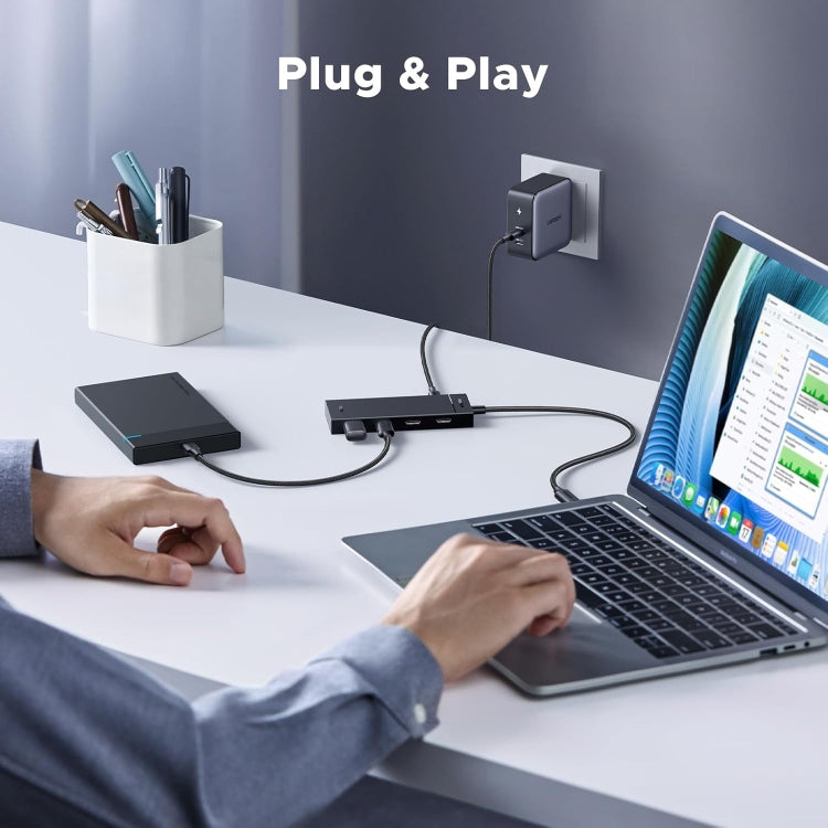 UGREEN 5-IN-1 USB-C HUB USB-C TO 4XUSB-C 3.2 HUB WITH PD / 55334