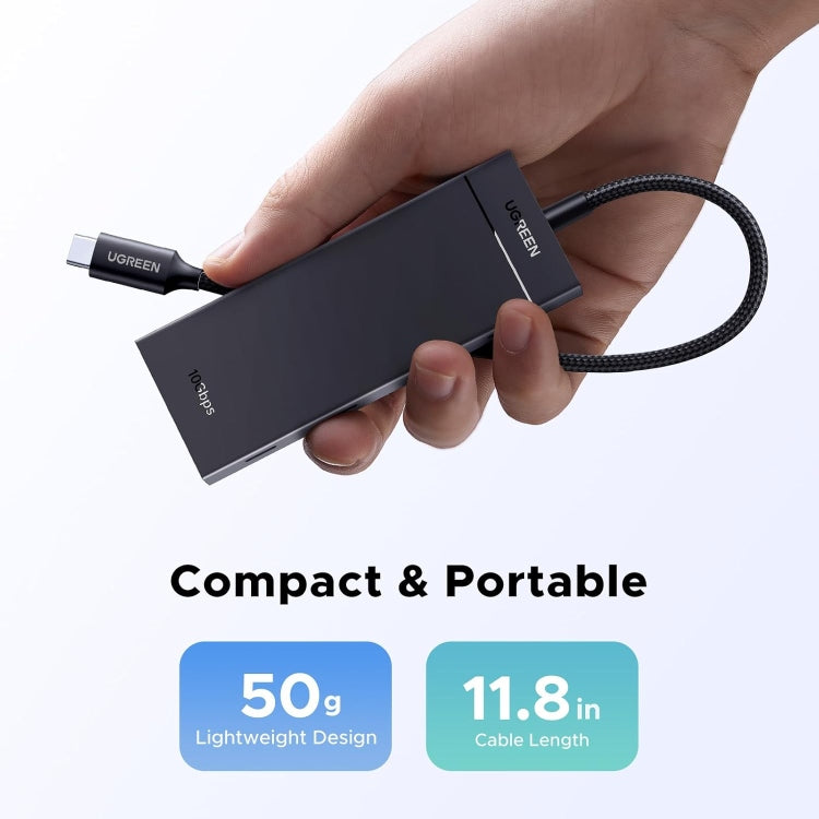 UGREEN 5-IN-1 USB-C HUB USB-C TO 4XUSB-C 3.2 HUB WITH PD / 55334
