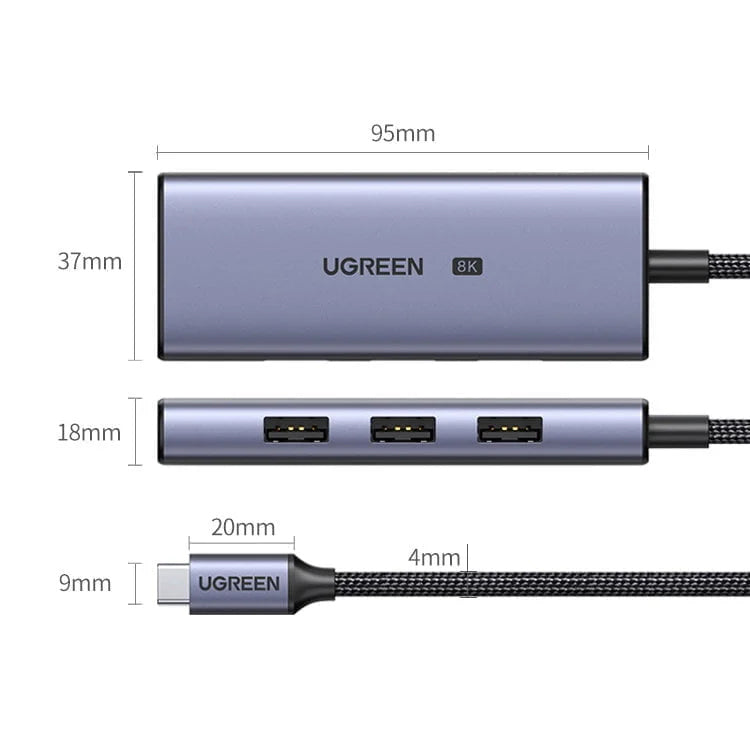 UGREEN 4-in-1 USB-C Hub /50629