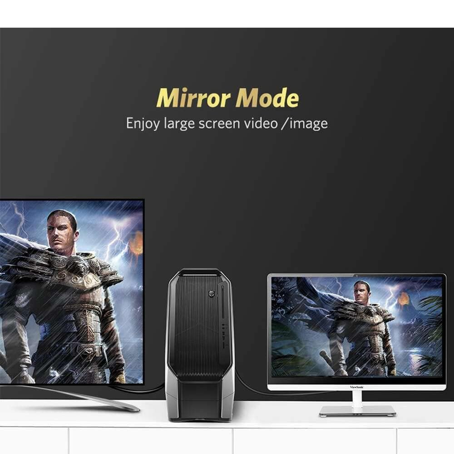 Ugreen DP Male to VGA Male Cable 1.5M / 10247