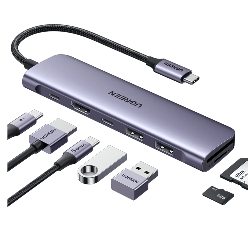 UGREEN Revodok 7-IN-1 USB-C Hub / 15214