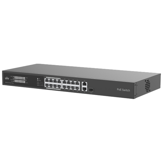 16 Port POE Switch | UniView NSW2020-16T1GT1GC-POE-IN