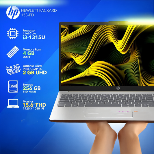 HP i3 13Gen 4GB Ram 256GB SSD