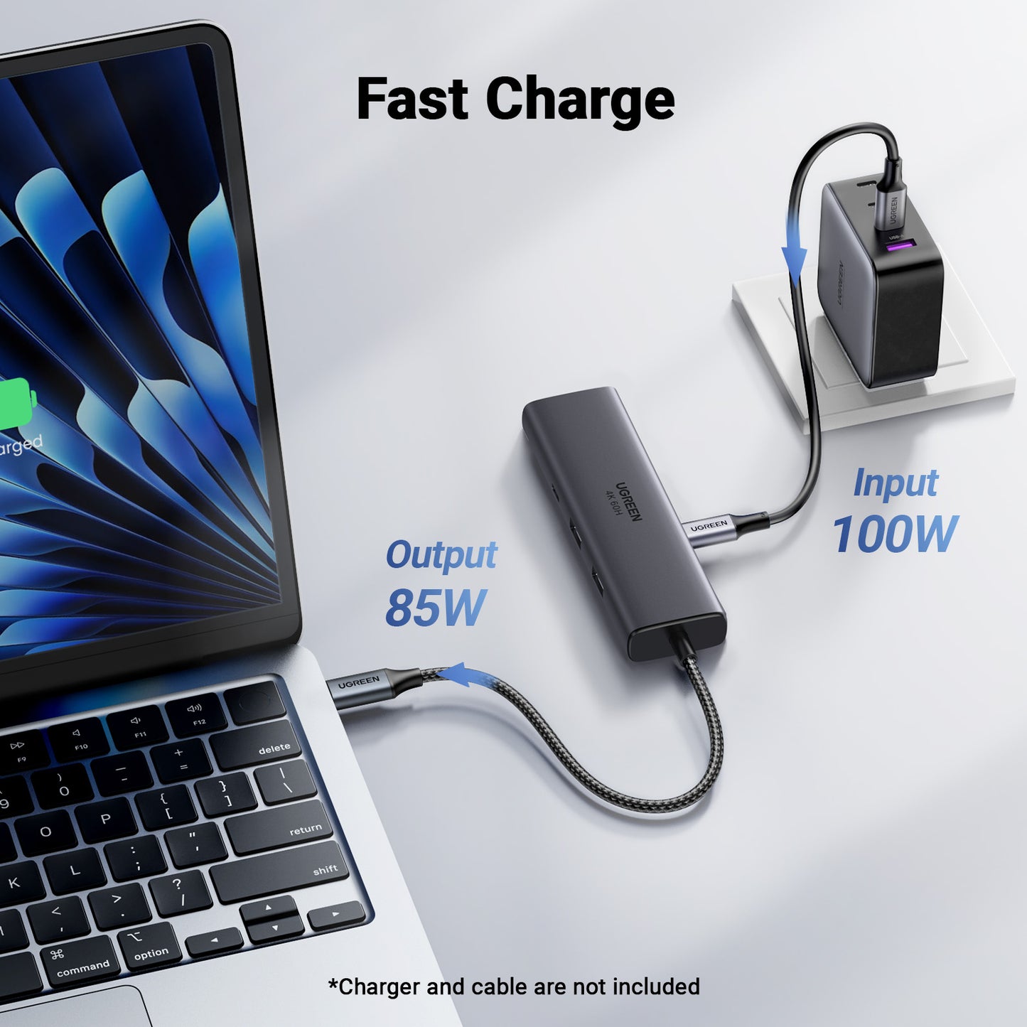 Ugreen 6-in-1 Multifunctional USB-C Hub / 45000